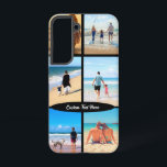 Your Photo Collage Custom Text Samsung Galaxy Case<br><div class="desc">Samsung Galaxy Cases or iPhone Cases with Custom Photo Collage Family Love Personalised Text - Mother / Father / Child / Parents / Couple - Modern Custom Photos Unique Your Own Design - Special Family / Friends or Personal Samsung Galaxy Case or iPhone Case Gift - Add Your Photos and...</div>