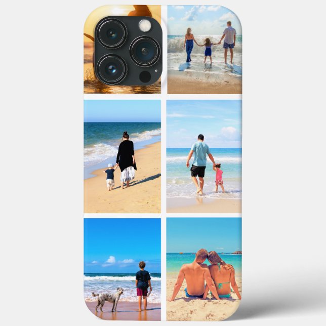 Your Photo Collage iPhone Case Personalised Gift (Back)