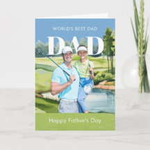 *Your Photo Custom Father's Day Card