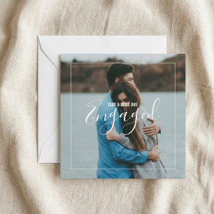 Your photo engagement announcement