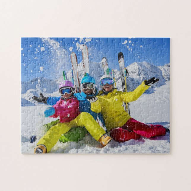 Your Photo Family Fun Photography Jigsaw Puzzle (Horizontal)
