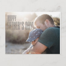 Your Photo Happy Father's Day Card