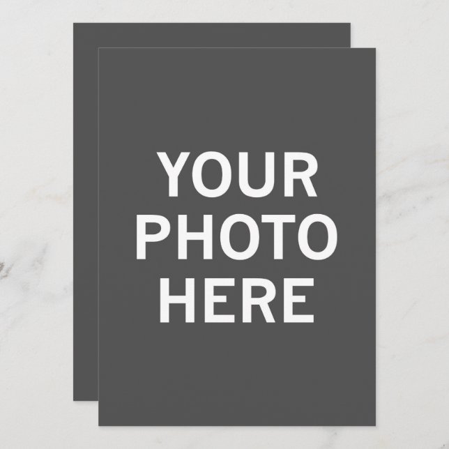 Your Photo Here (Front/Back)