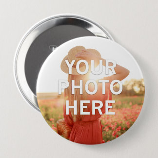 Your Photo Here 10 Cm Round Badge