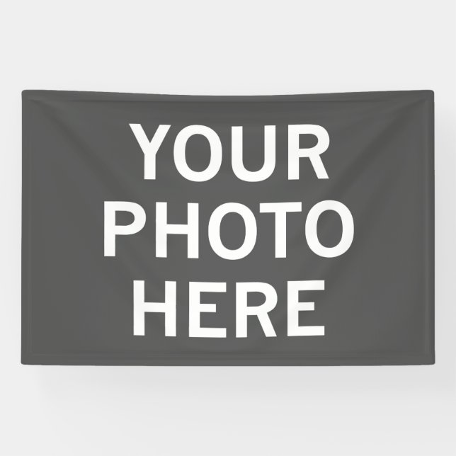 Your Photo Here Banner (Horizontal)