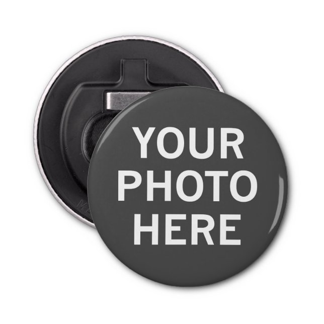 Your Photo Here Bottle Opener (Front)