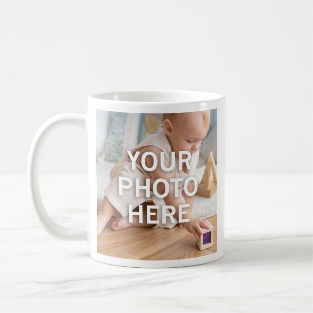 Your Photo Here Coffee Mug (Left)