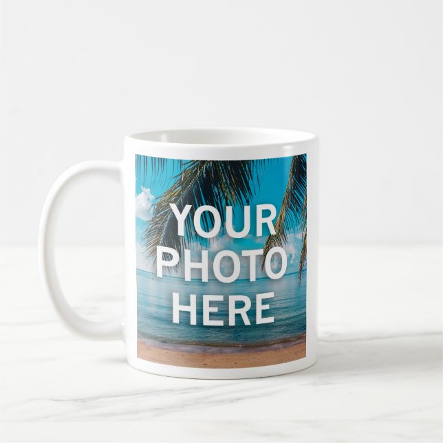 Your Photo Here Coffee Mug (Left)
