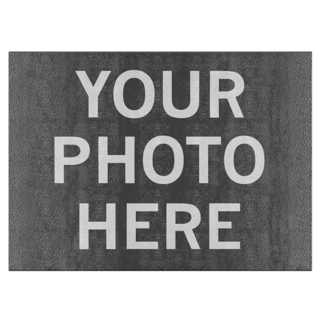 Your Photo Here Cutting Board (Front)