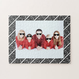 Your Photo Here Framed Jigsaw Puzzle