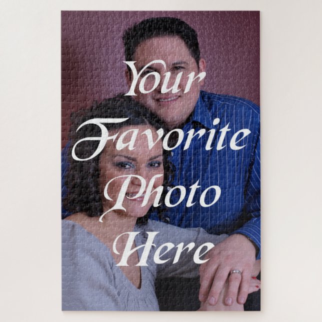 Your Photo Here Jigsaw Puzzle (Vertical)