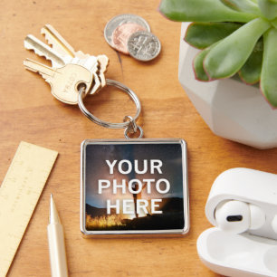 Your Photo Here Key Ring
