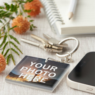 Your Photo Here Key Ring