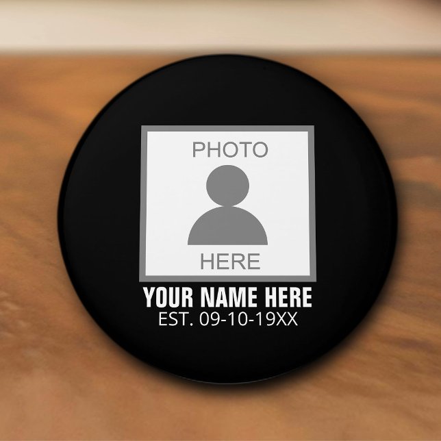 Your Photo Here Name and Age Ceramic Knob (Creator Uploaded)