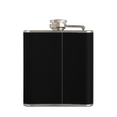 Your Photo Here Name and Age Hip Flask (Back)