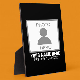Your Photo Here Name and Age Plaque