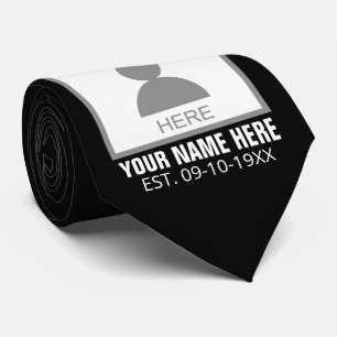 Your Photo Here Name and Age Tie