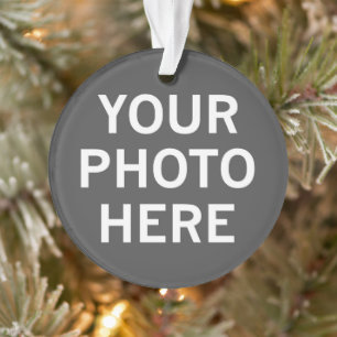 Your Photo Here Ornament