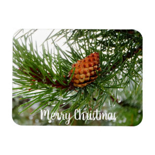 your photo here /text or family Chritmas Magnet