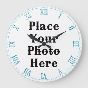 Your Photo Here Wall Clock