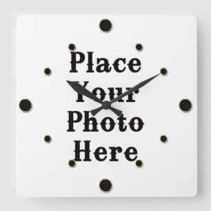 Your Photo Here Wall Clock