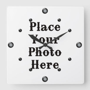 Your Photo Here Wall Clock