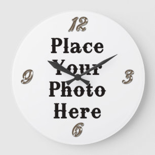 Your Photo Here Wall Clock