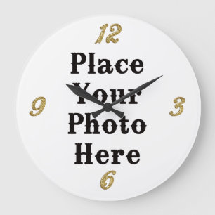 Your Photo Here Wall Clock