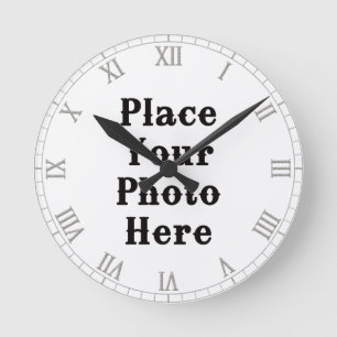 Your Photo Here Wall Clock