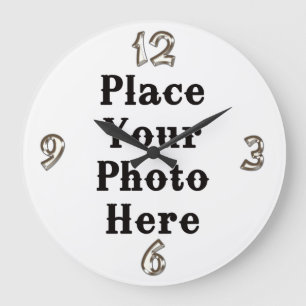 Your Photo Here Wall Clock