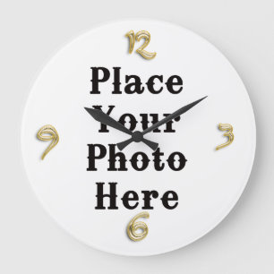 Your Photo Here Wall Clock