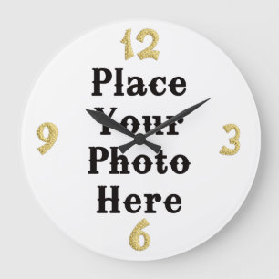 Your Photo Here Wall Clock