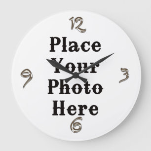 Your Photo Here Wall Clock