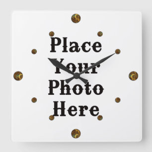 Your Photo Here Wall Clock
