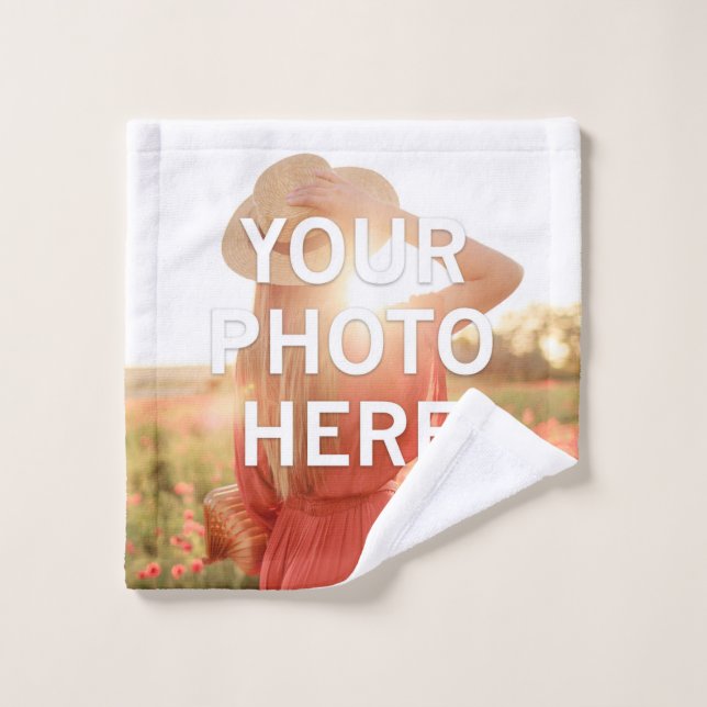 Your Photo Here Wash Cloth (Wash Cloth)