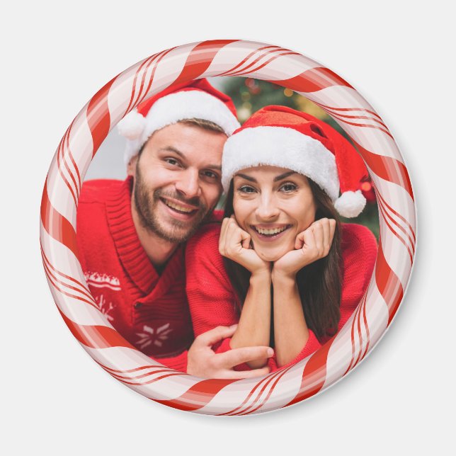 YOUR photo in a Candy Frame custom magnet (Front)