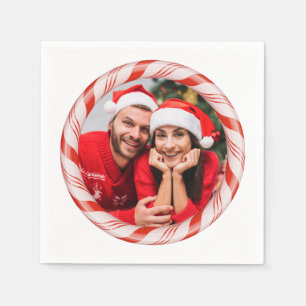 YOUR photo in a Candy Frame paper napkins