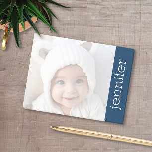 Your Photo Lightens Up - with Navy Blue Post-it Notes