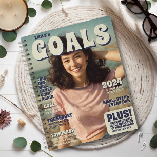 Your Photo Magazine Cover Goal Planner for 2024