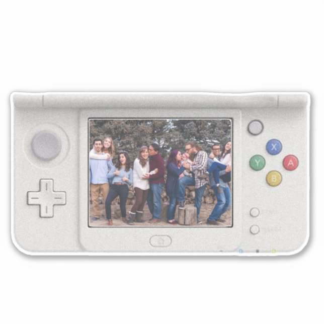 Your Photo Old School Handheld Electronic Gaming  (Front)