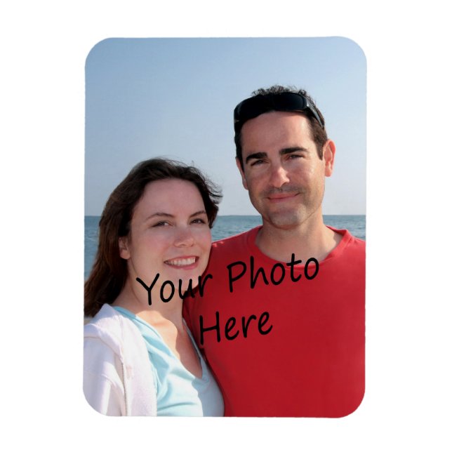 Your Photo On A Flexible Magnet (Vertical)