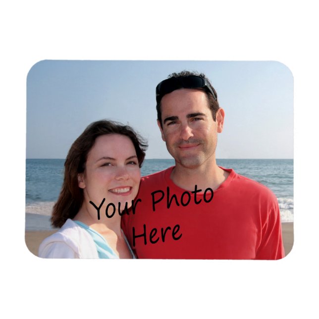 Your Photo On A Flexible Vinyl Magnet (Horizontal)