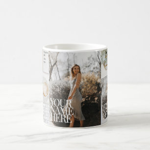 Your Photo on Magazine! Personalised Chic Coffee Mug