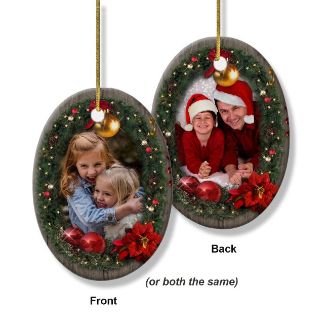 Your Photo(s) Ceramic Ornament (Creator Uploaded)