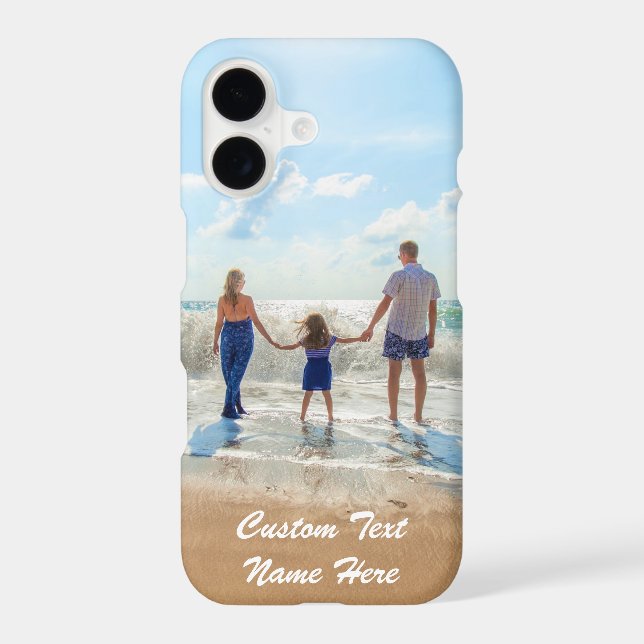 Your Photo Samsung Galaxy Cases with Custom Text (Back)