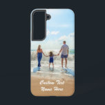 Your Photo Samsung Galaxy Cases with Custom Text<br><div class="desc">Custom Photo and Text iPhone Cases or Samsung Galaxy Cases - Unique Your Own Design - Personalised Family / Friends or Personal Gift - Add Your Text and Photo - Resize and move elements with Customisation tool ! Choose font / size / colour ! Good Luck - Be Happy :)...</div>