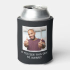 YOUR PHOTO & TEXT custom can cooler