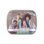 YOUR PHOTO & TEXT custom tins & jars