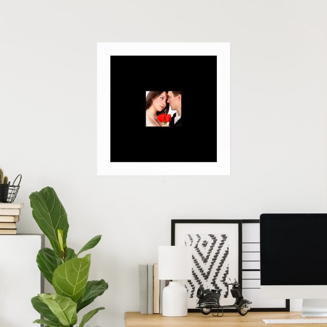 Your Photo Wedding Poster (Home Office)