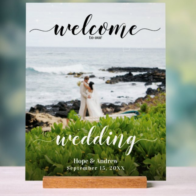 Your Photo Wedding Seating Chart and Welcome Sign  (Creator Uploaded)